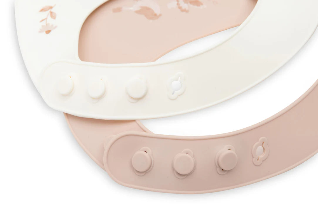 Jollein | Slab siliconen lovely birds2-pack