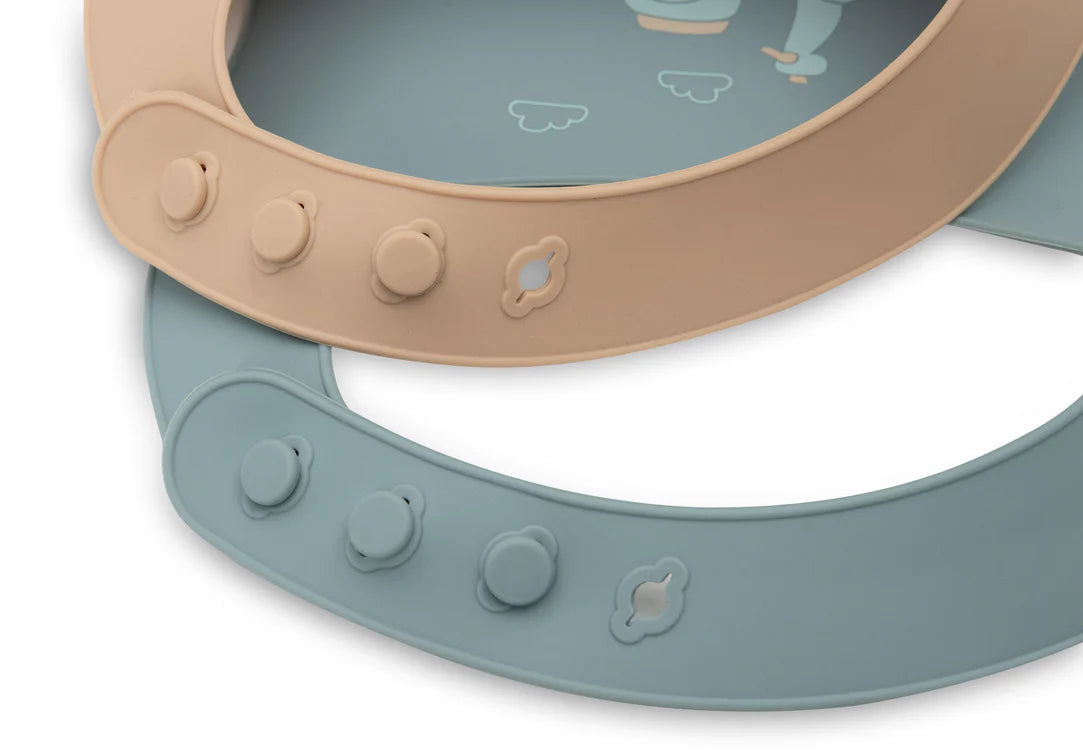 Jollein | Slab siliconen on the go 2-pack