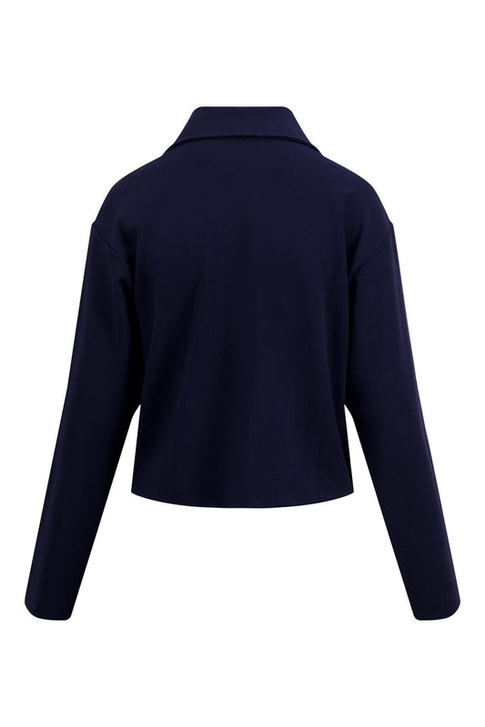 Zusss | Jasje kort met zakken navy