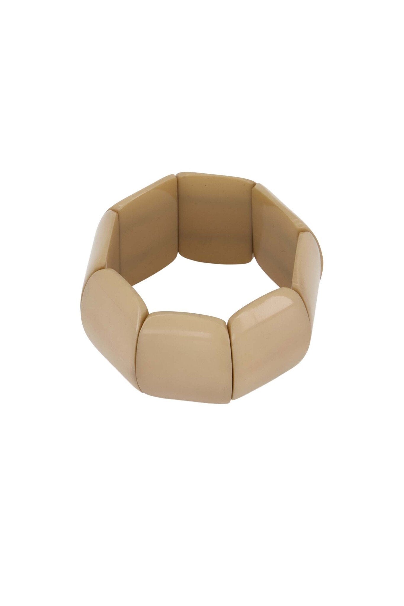 Zusss | Armband aus breiten Humusperlen