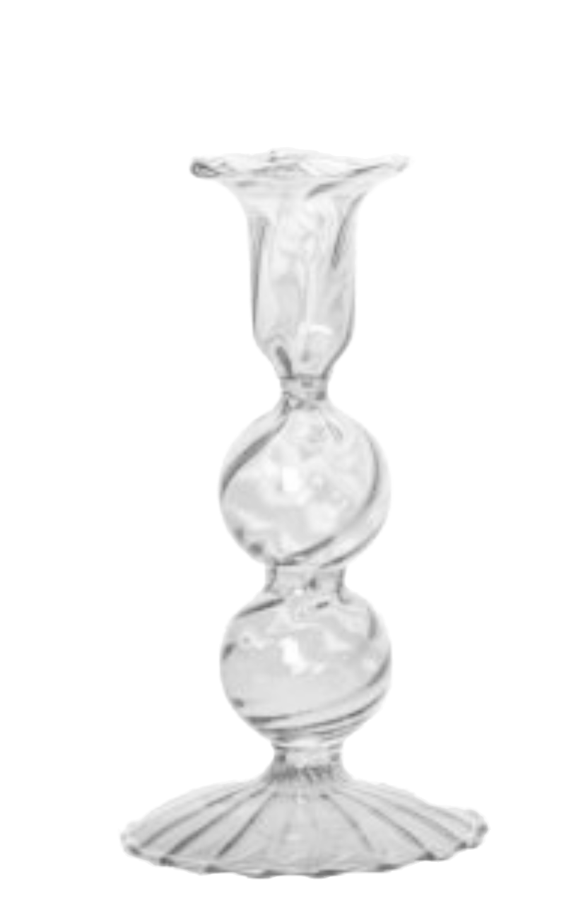 Zusss | Kandelaar glas bolling L