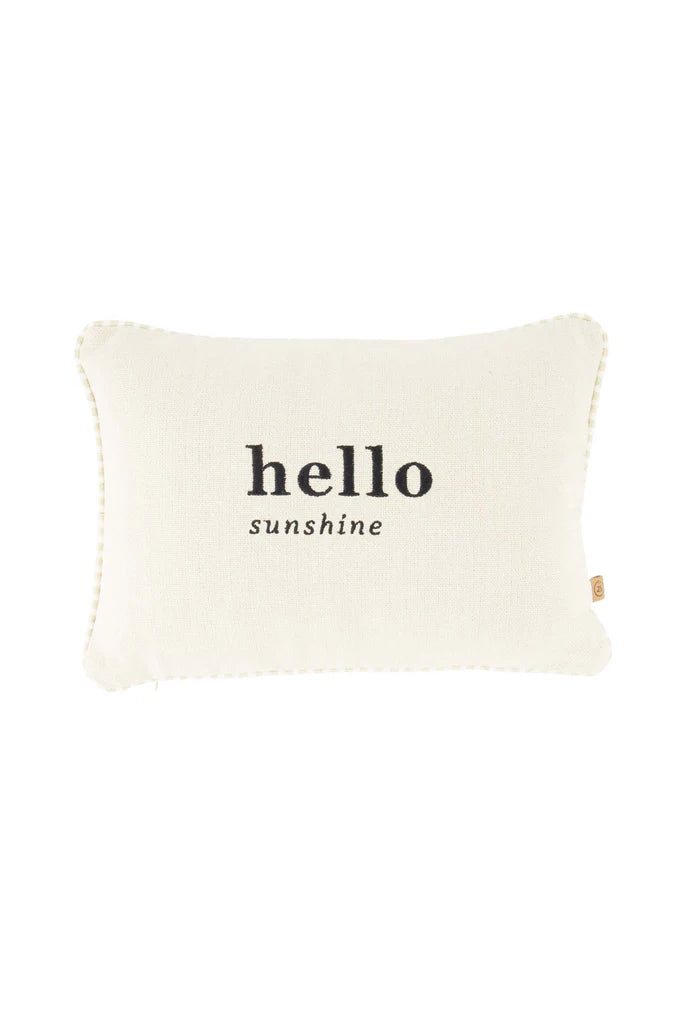 Zusss | Kussen hello sunshine gekleurde bies 35x25cm