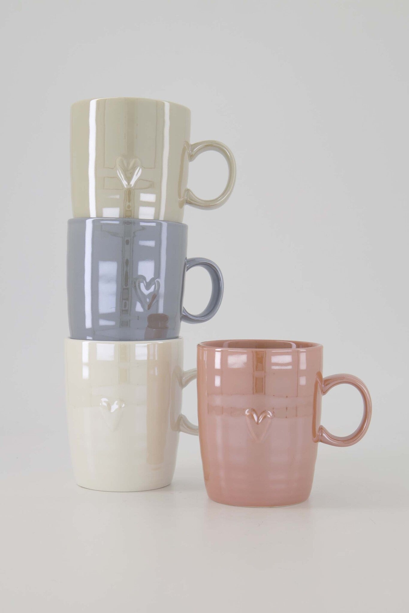 Zusss | Theemok parelmoer hartje roze