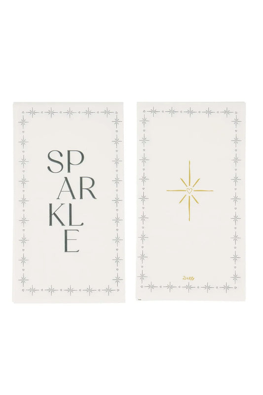 Zusss | Servetten rechthoek sparkle