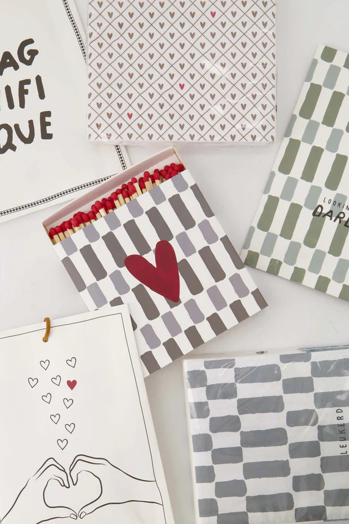 Zusss | Quadratische Herzservietten