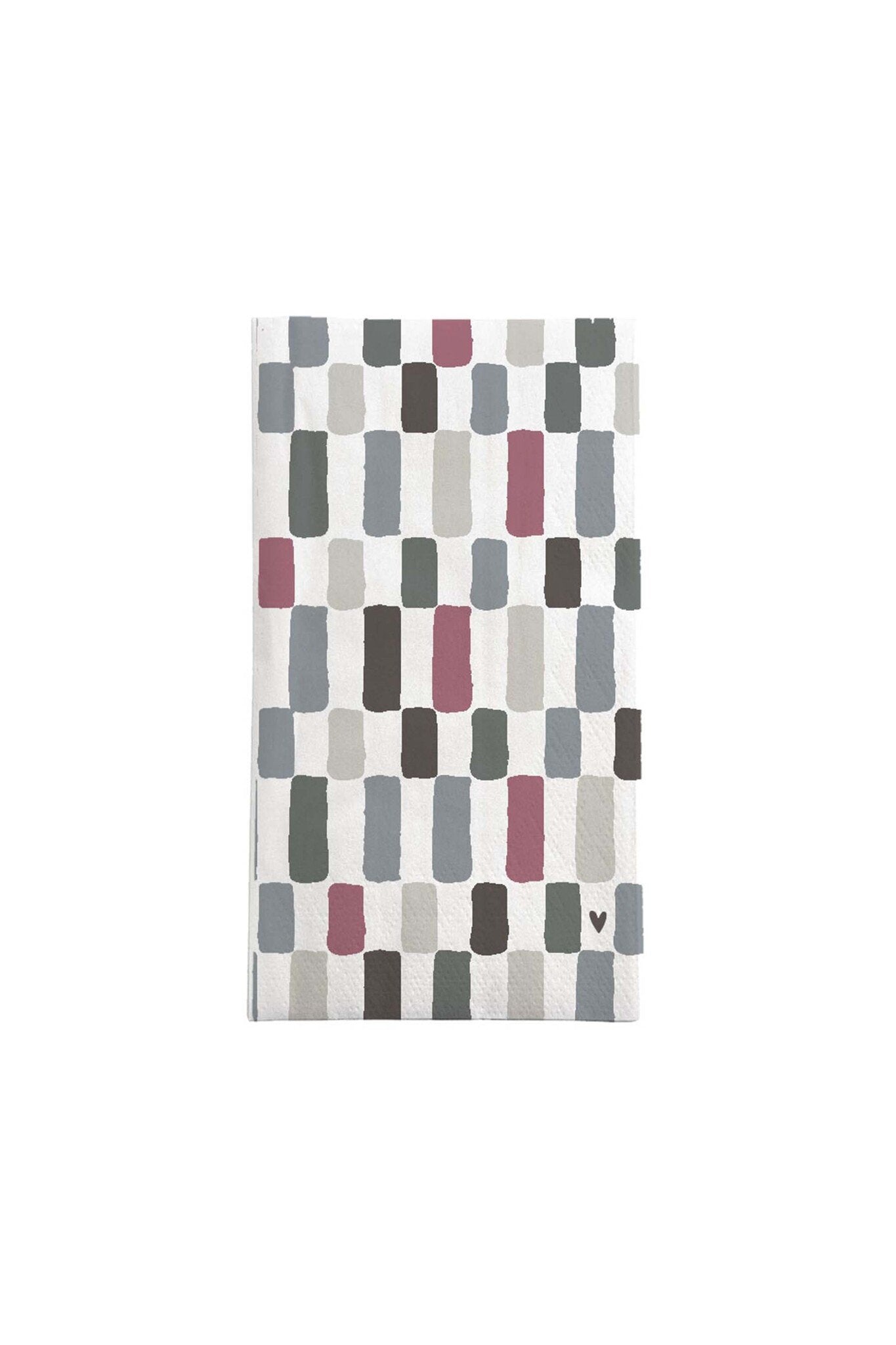 Zusss | Servetten rechthoek hartje print