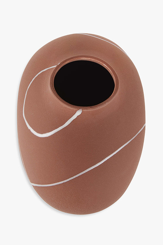 Studio Femme Home Vaas Irirs Terracotta 20cm