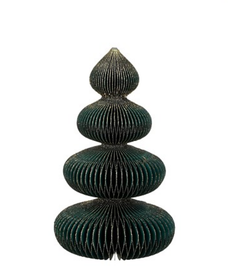 Selected by | Papieren kerstboom groen 30cm