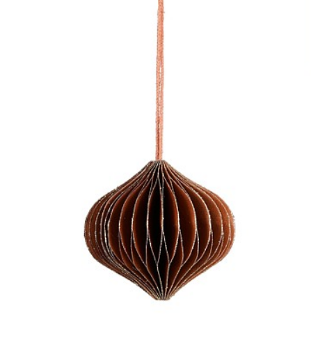 Selected by | Papieren kersthanger terra 8cm