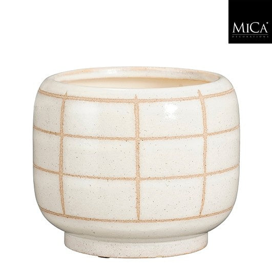 Stijl28 | Pot Jake offwhite 12x15cm