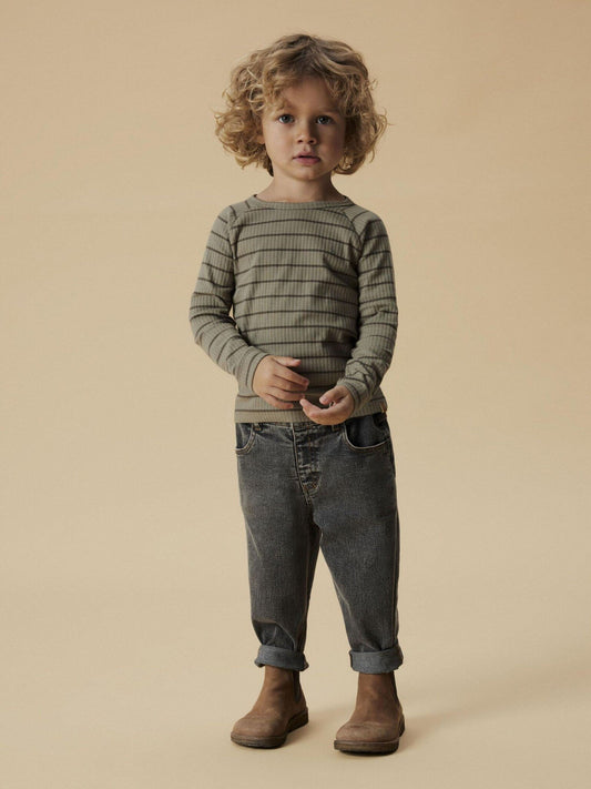 Lil Atelier | Broek Berlin baggy jeans light grey denim