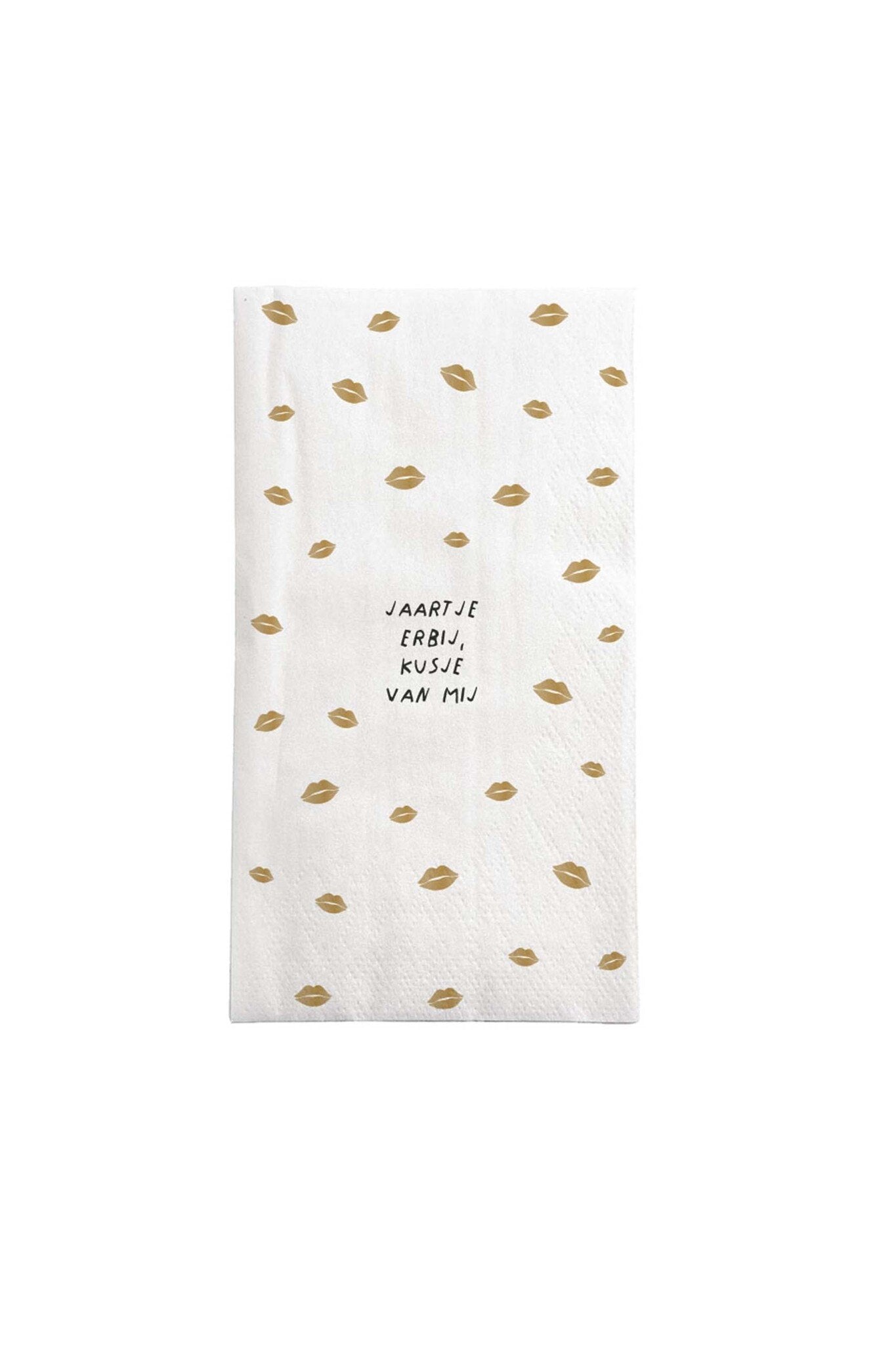 Zusss | Servietten extra weiß/gold