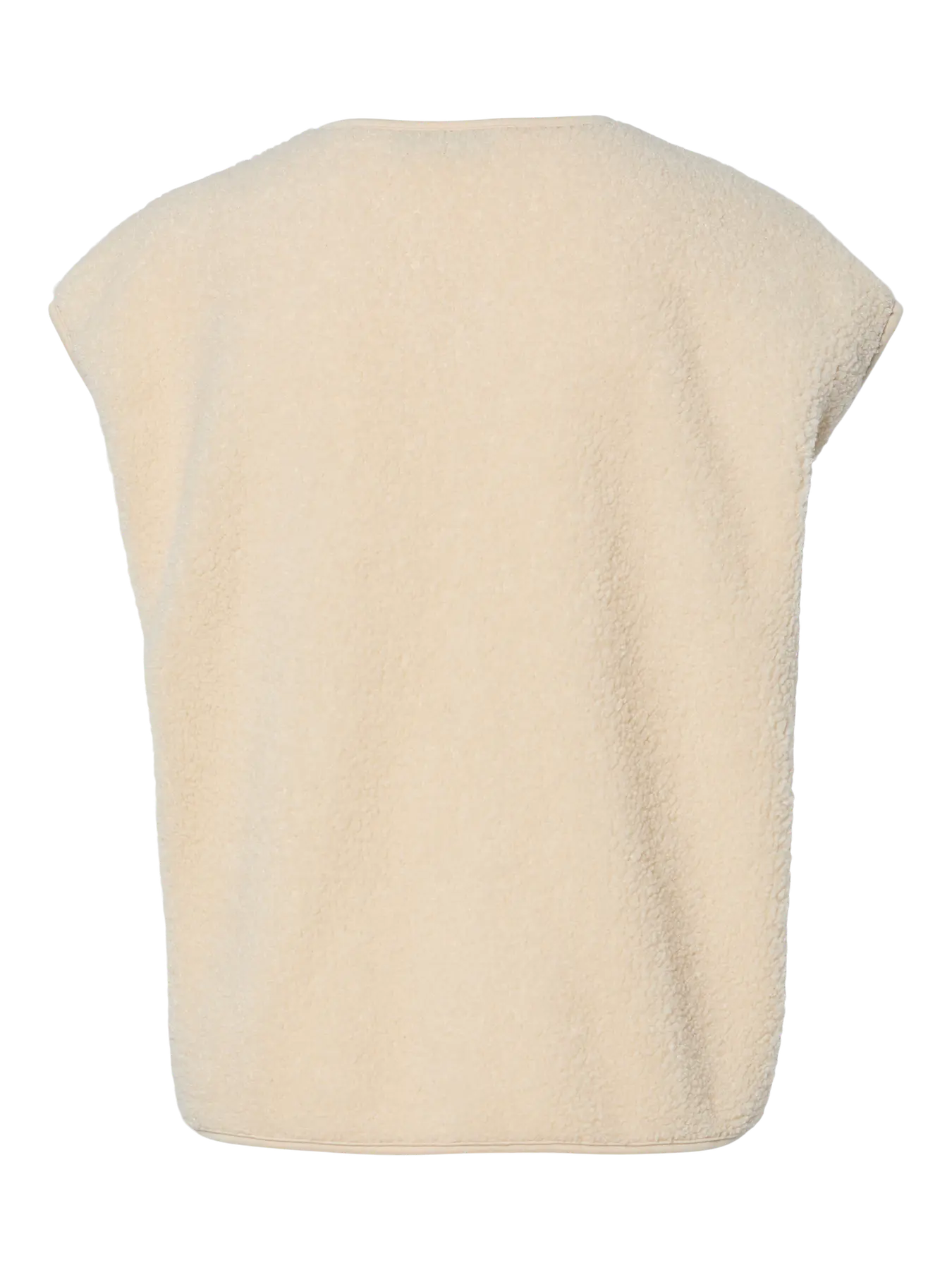 Pieces | Teddy gilet birch