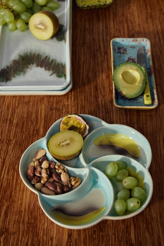HK Living | 70's servies snackbord glint