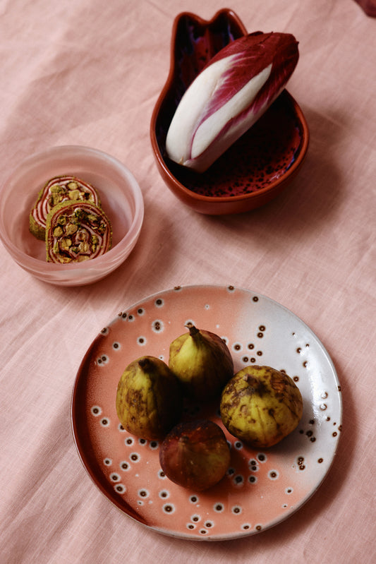 HK Living | 70's servies dessertbord Lychee