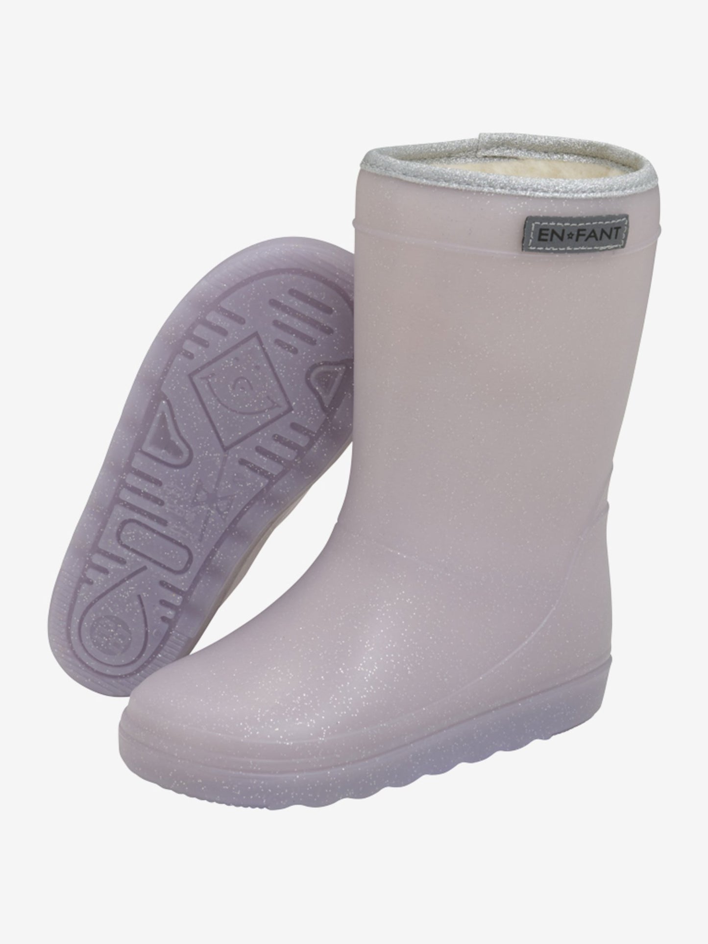 Kinder | Thermostiefel, glänzendes Lila