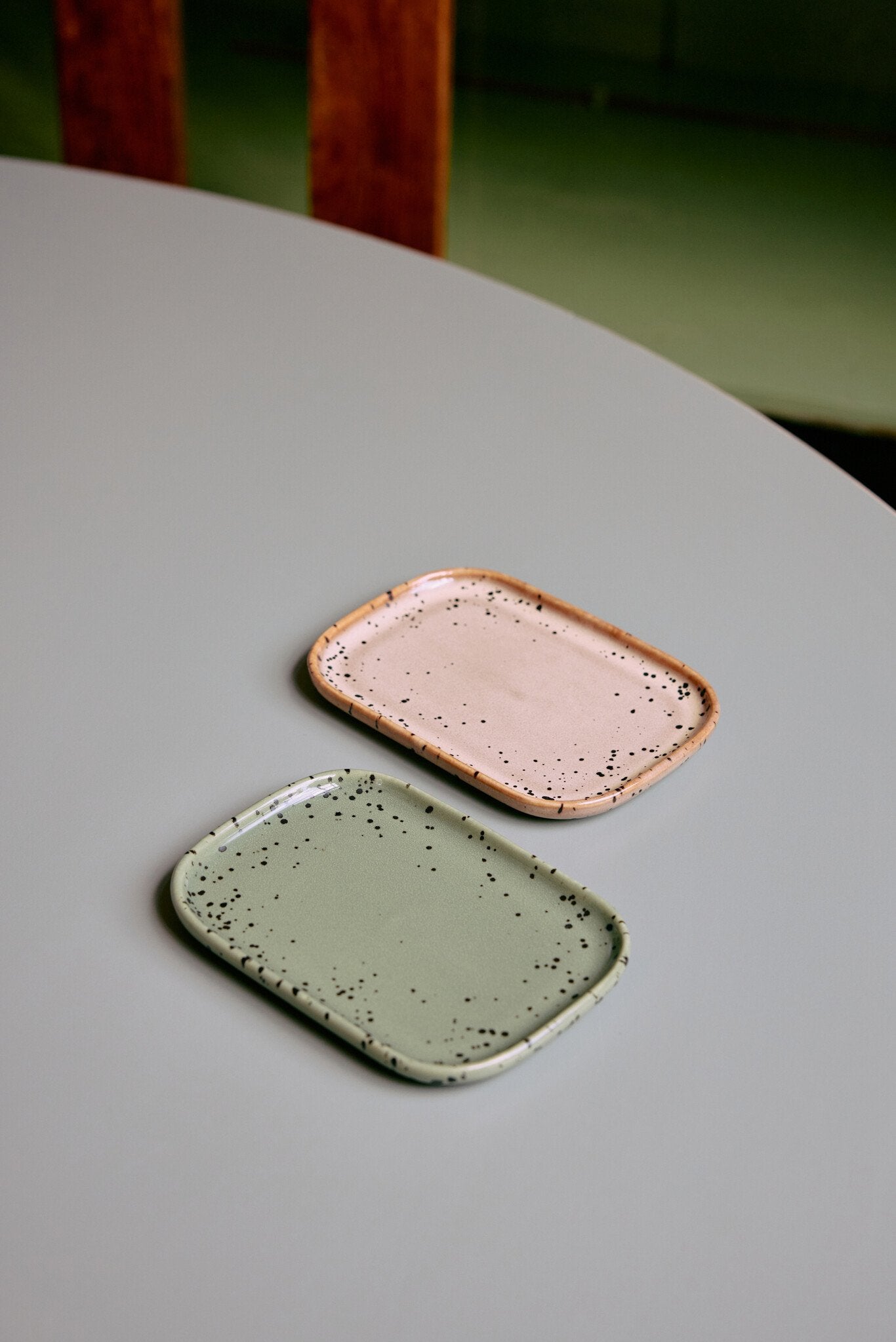 HK Living | 70's servies schaaltjes Crayon set van 2
