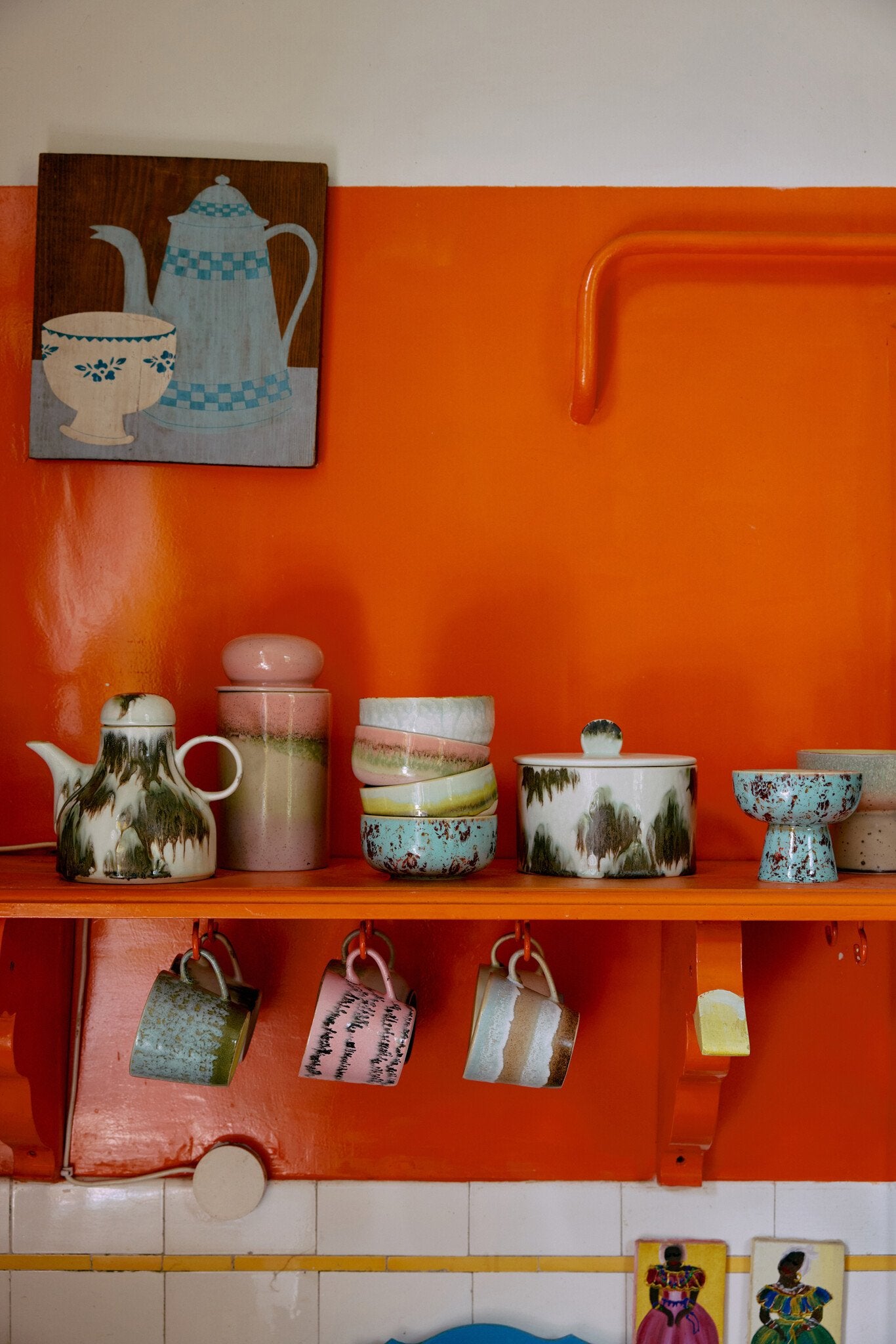 HK Living | 70's servies cappuccinomok Skyline