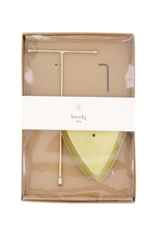 Zusss | Sieradenrekje metaal hartje goud