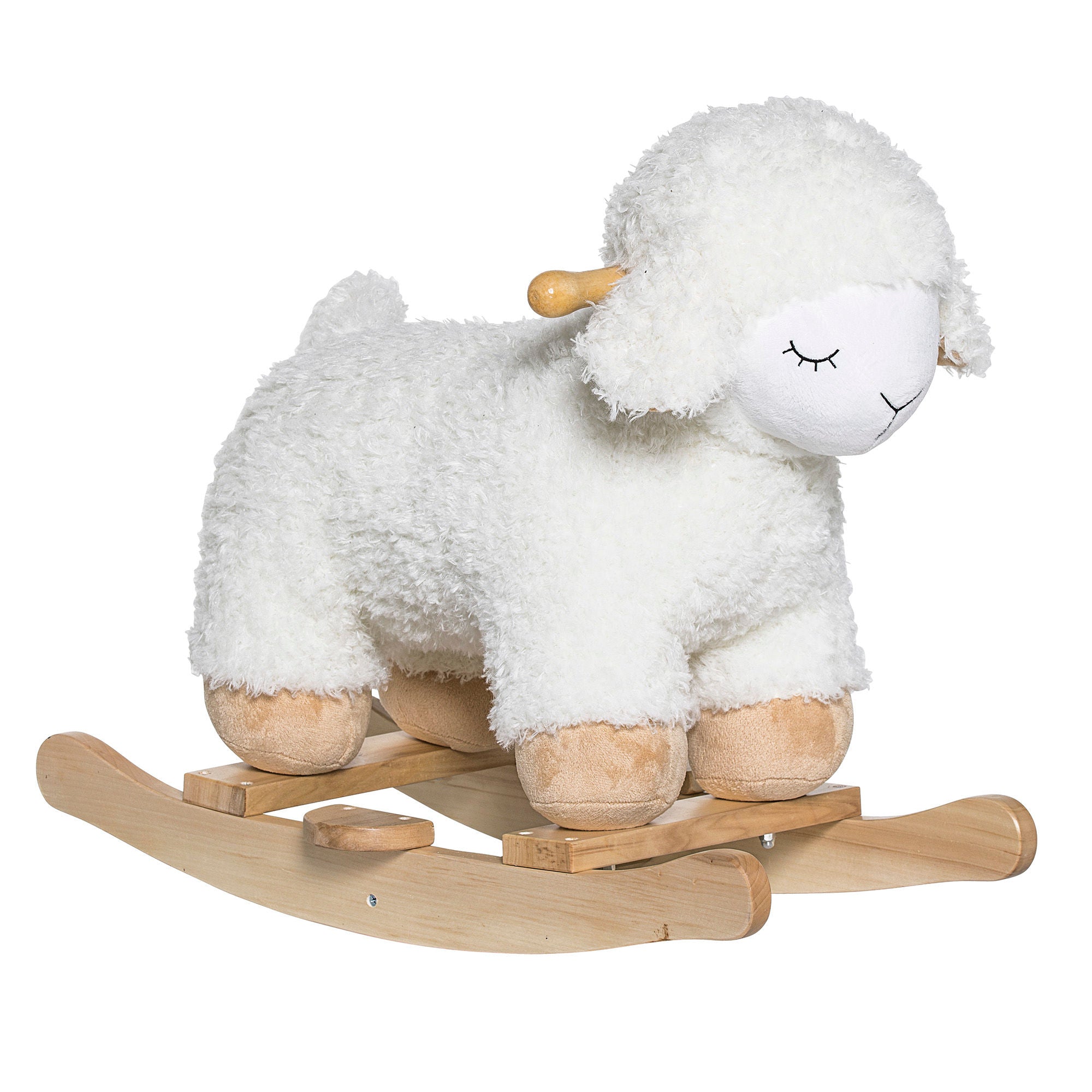 Bloomingville MINI Laasrith Hobbeldier Schaap wit