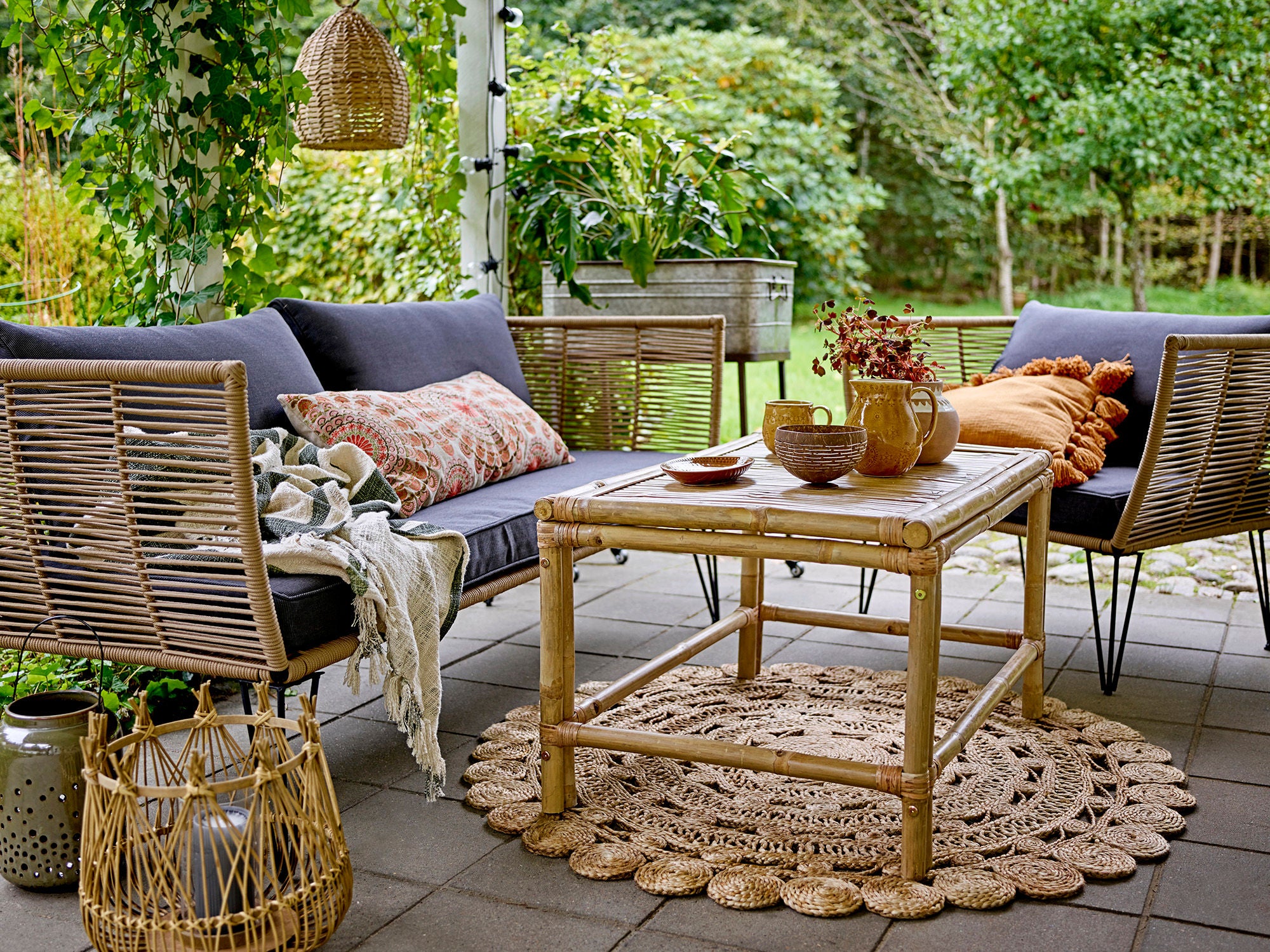 Bloomingville | Salontafel Sole bamboe
