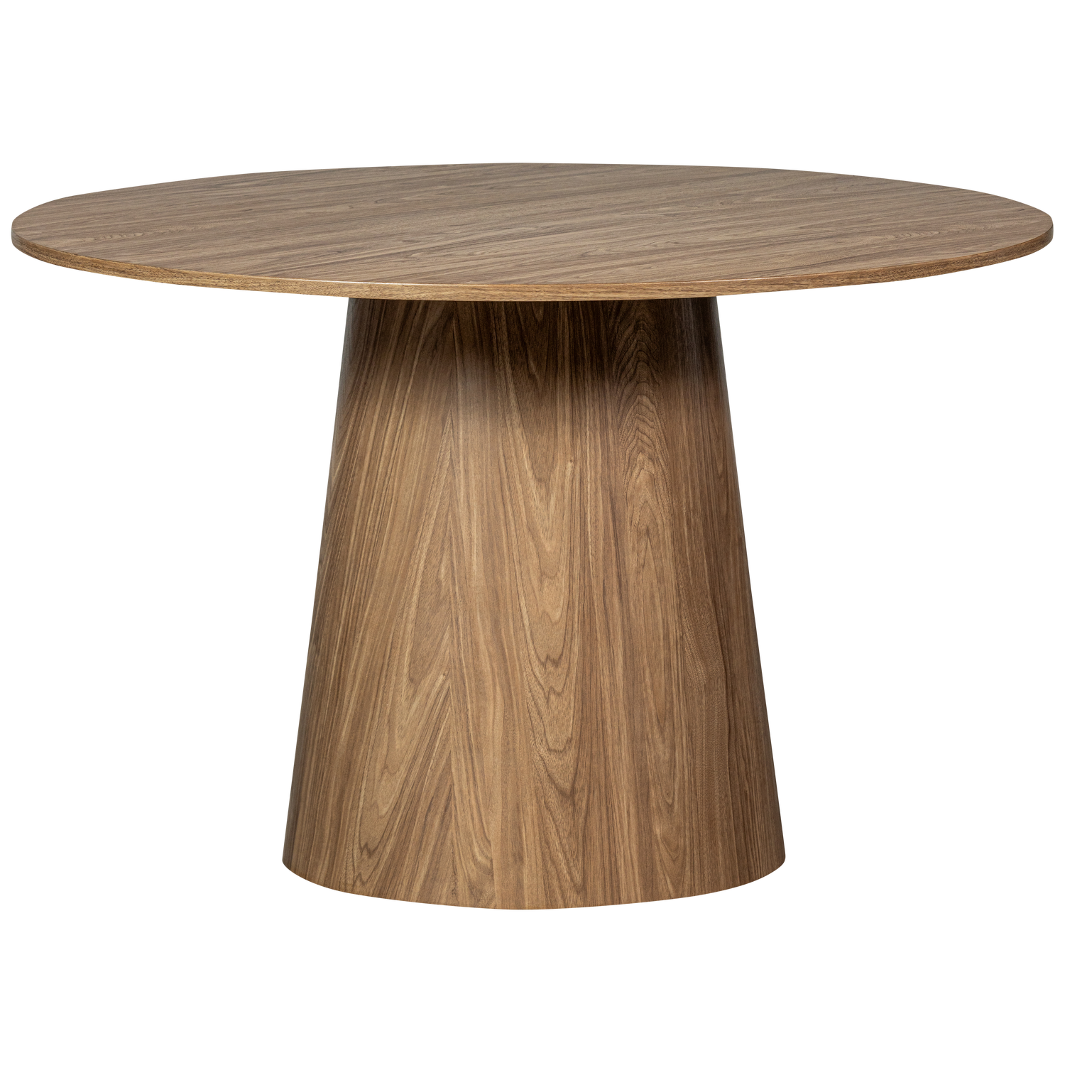 Woood Maan Eettafel Rond Walnoot 120cm