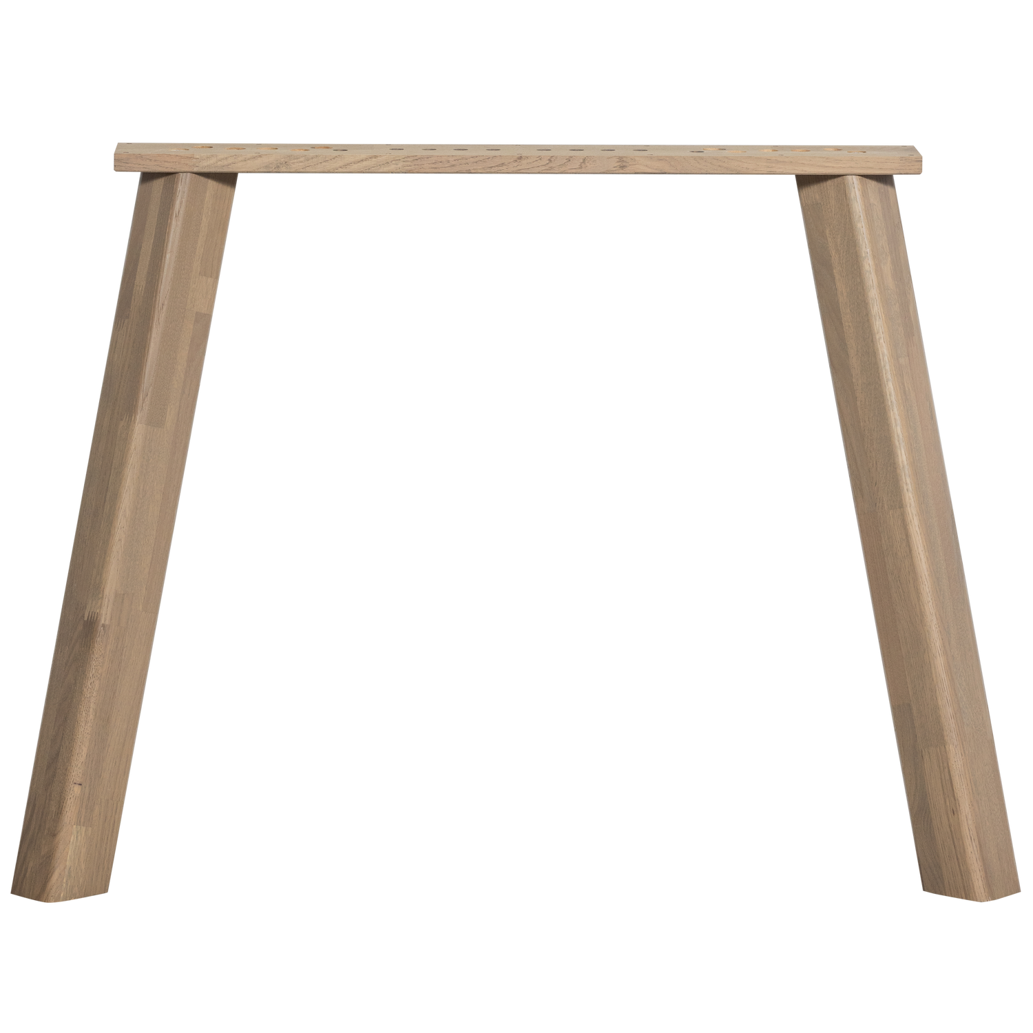 Woood Haarlem Eettafelpoot Eiken Pebble Grey - Set van 2