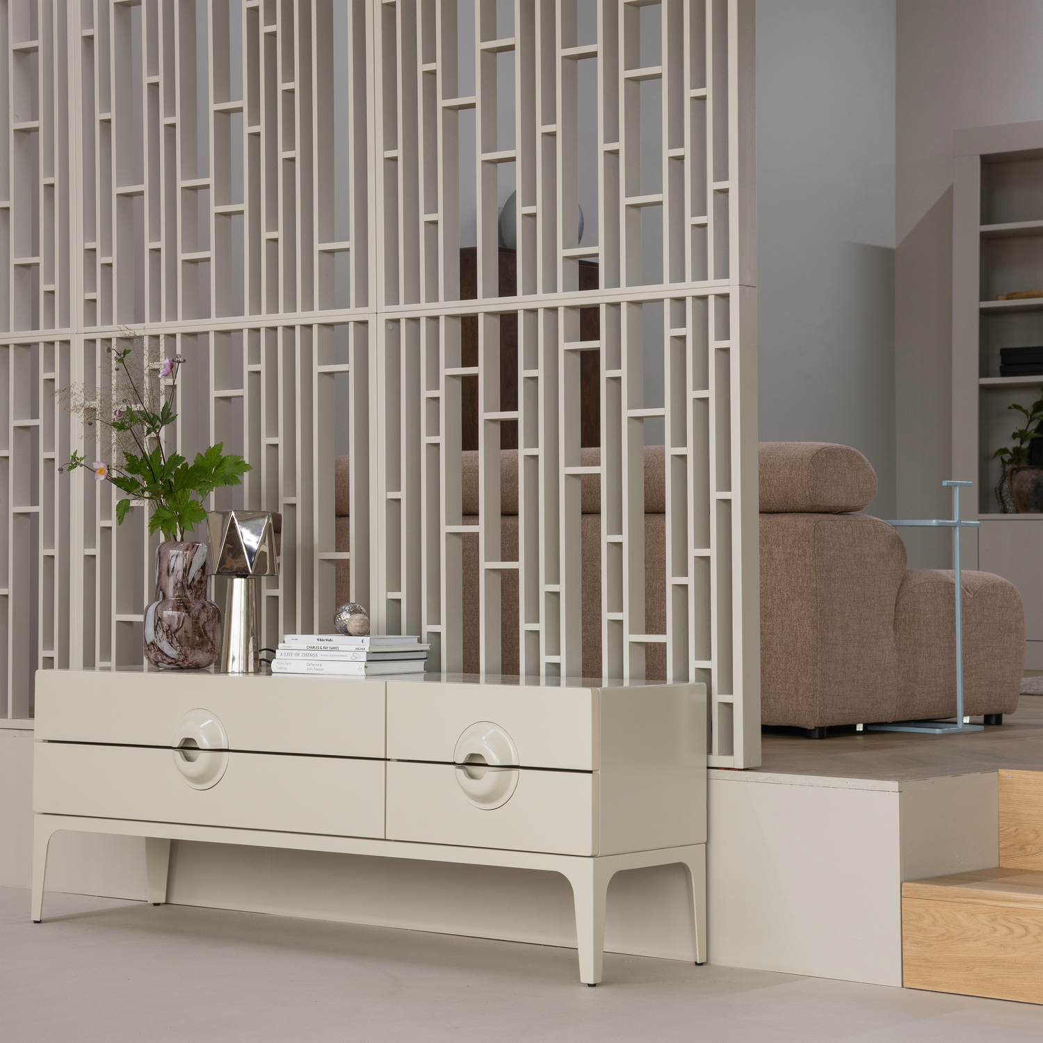 Woood Merge Tv-meubel Eucalyptushout Dust