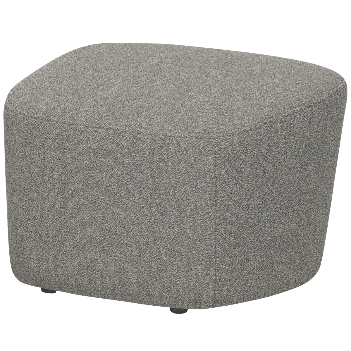 vtwonen Lofty Hocker boucle grijs