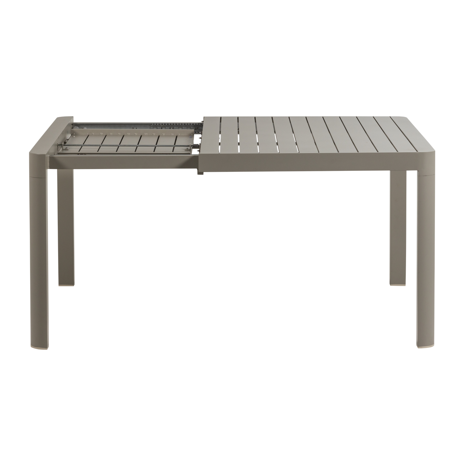 Woood Ovara tuintafel uitschuifbaar aluminium zand