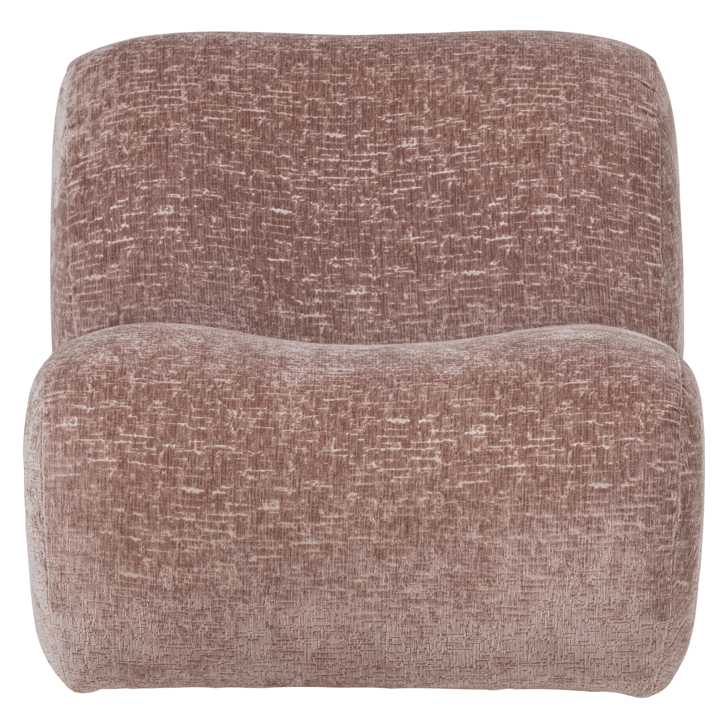 Woood Nomu Fauteuil Craquele velvet lichtroze