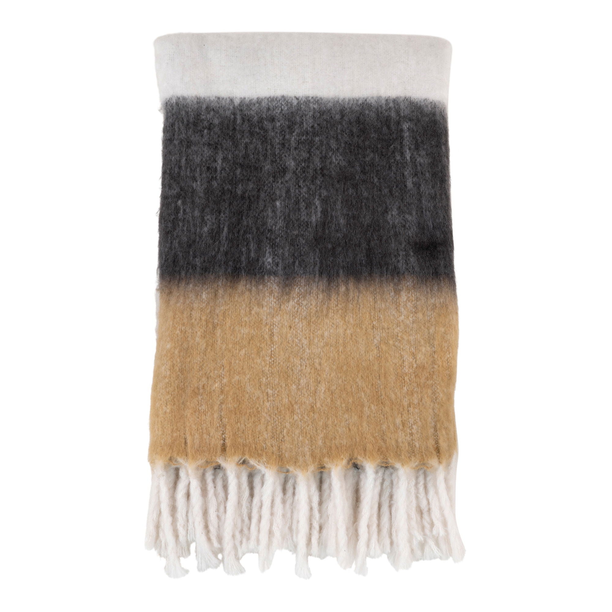 House Nordic | Plaid caramel zwart