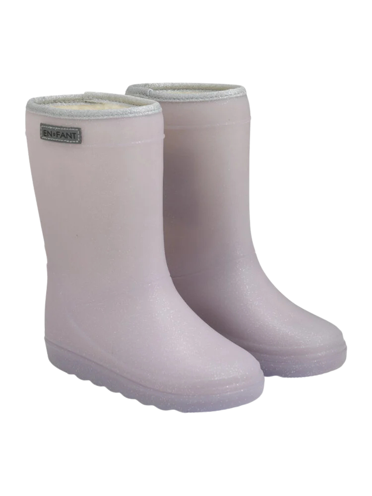 Kinder | Thermostiefel, glänzendes Lila