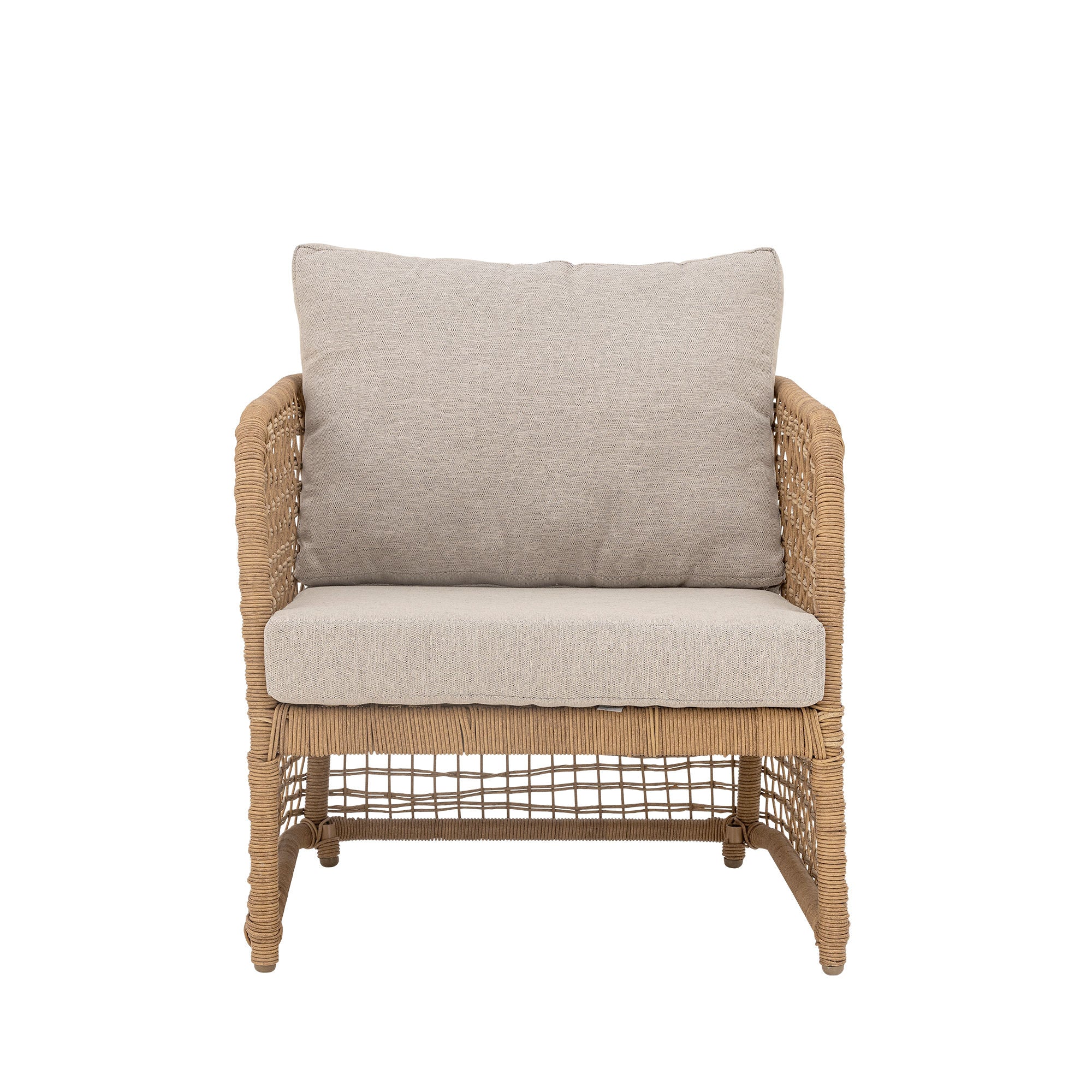 Bloomingville Penzano Lounge Chair, Nature, Polyrattan
