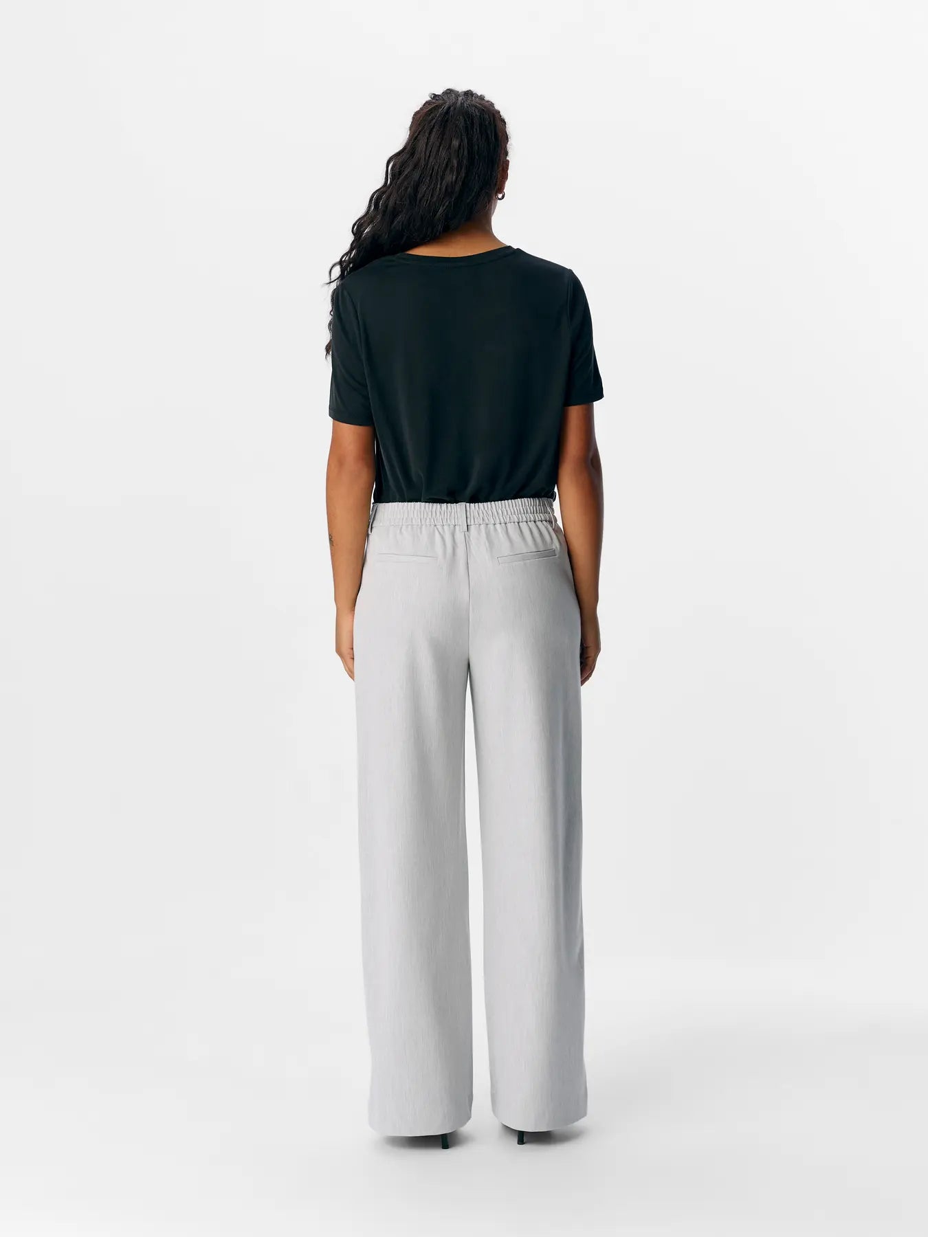 Object | Broek Lisa wide light grey