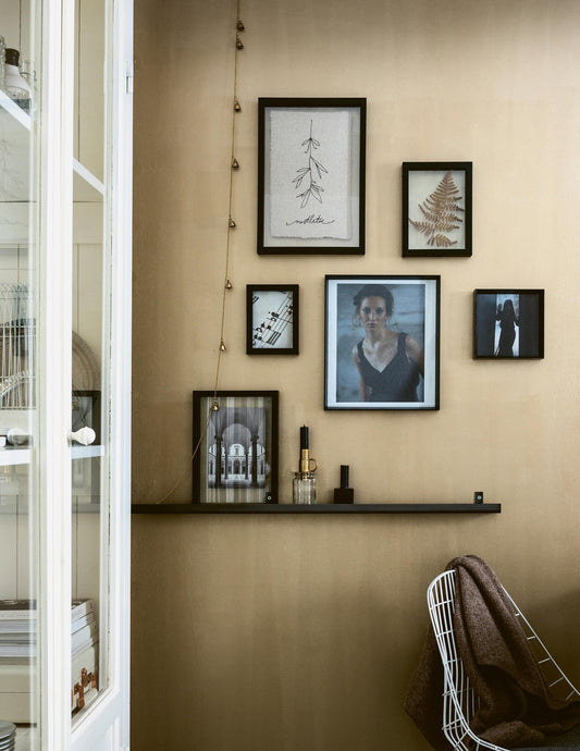 vtwonen | Fotolijst hout zwart 40cm