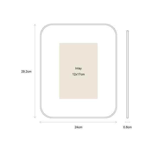 vtwonen | Fotolijst metaal goud 29cm