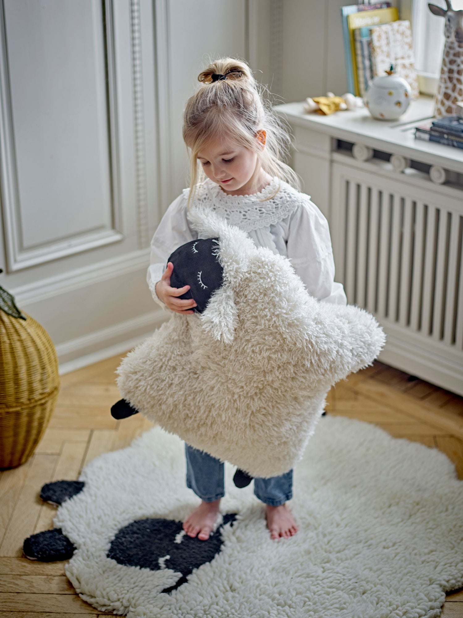 Bloomingville MINI Dolly Vloerkleed schaap