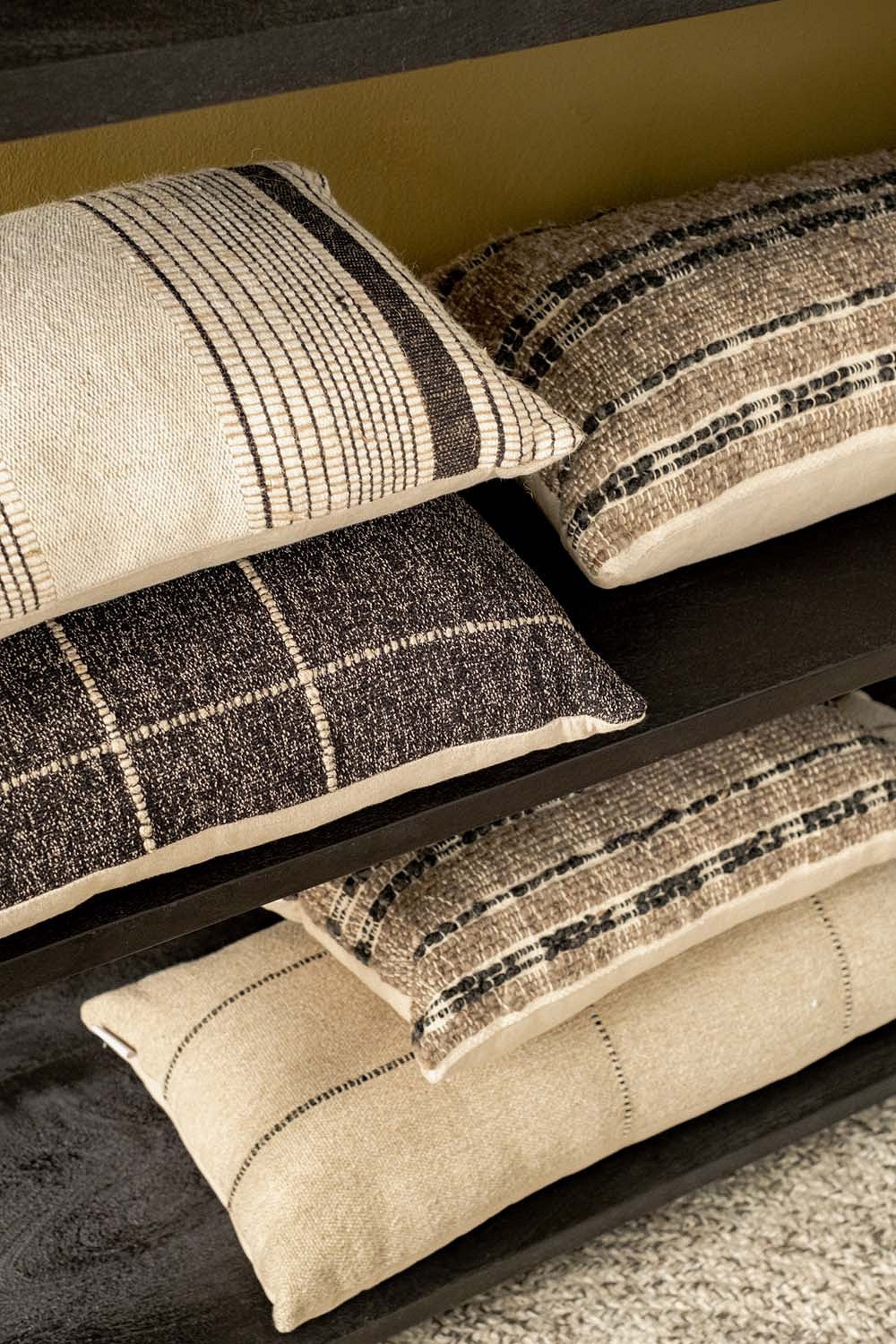 Home Society | Kussen Stitch beige