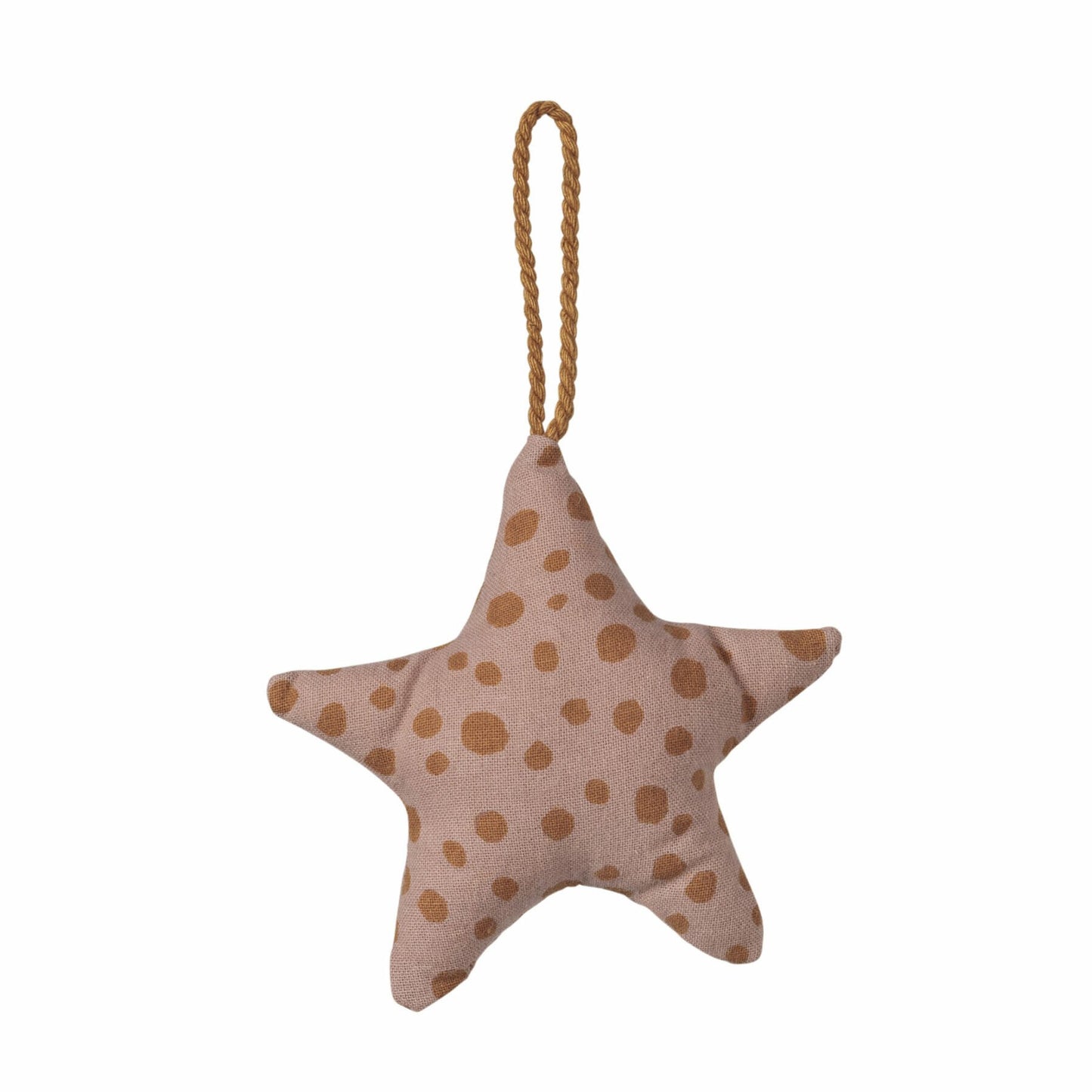 Broste Kopenhagen | Anhänger Stern rosa Punkte