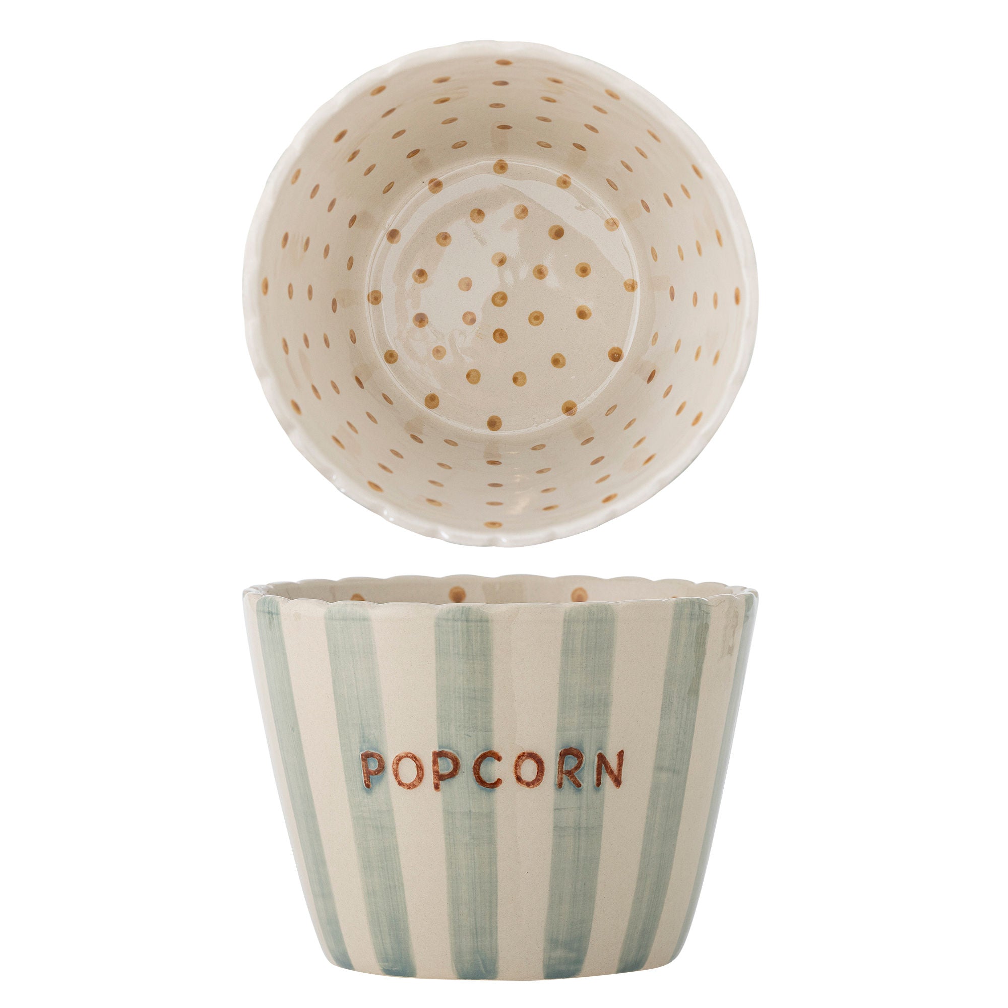 Bloomingville Chip Kom Popcorn Gestreept