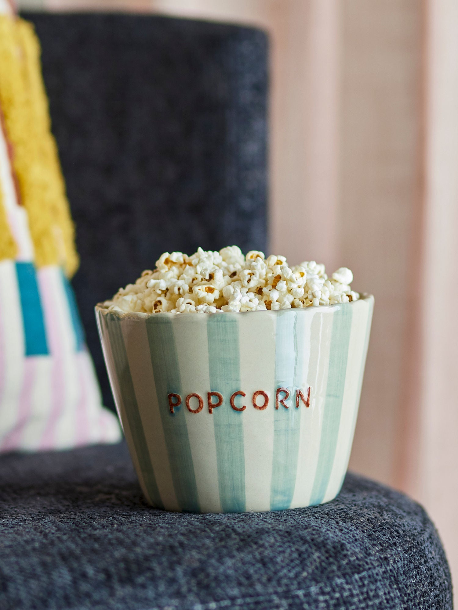 Bloomingville Chip Kom Popcorn Gestreept