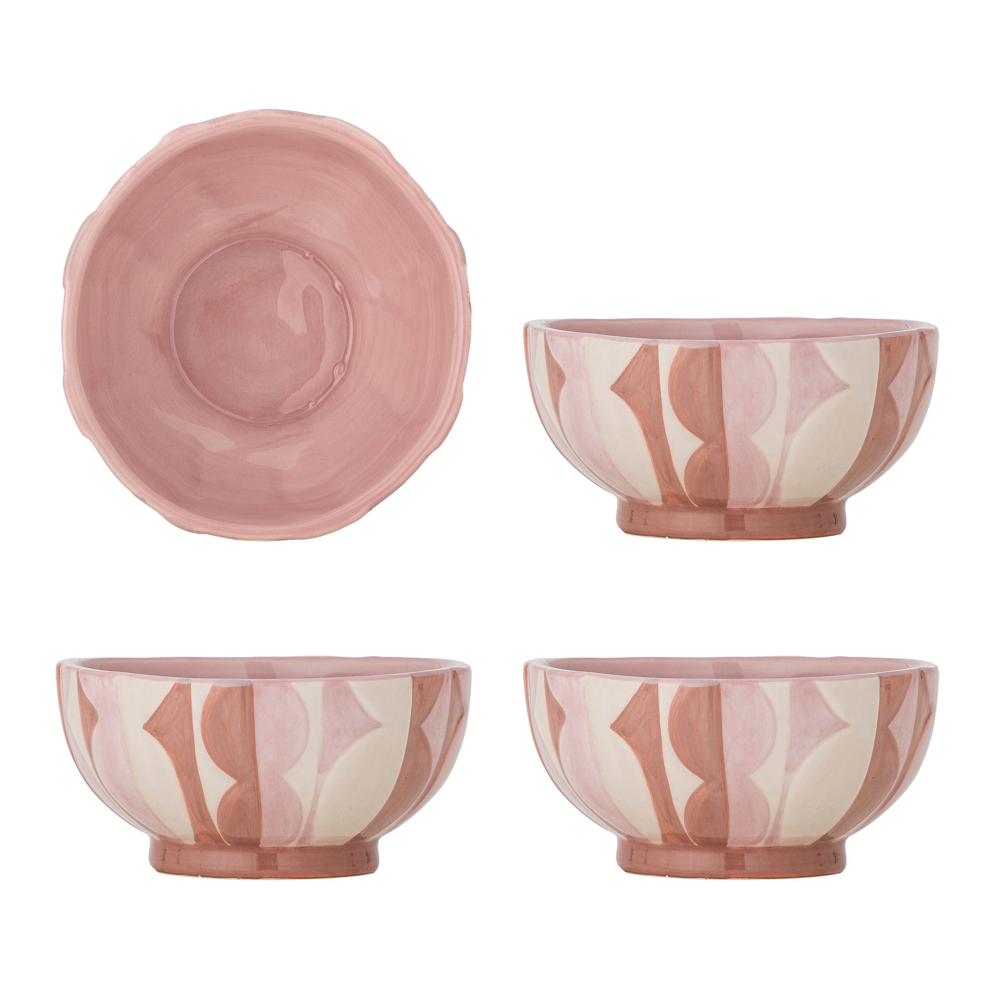 Bloomingville Saul Kommen Roze Set van 4