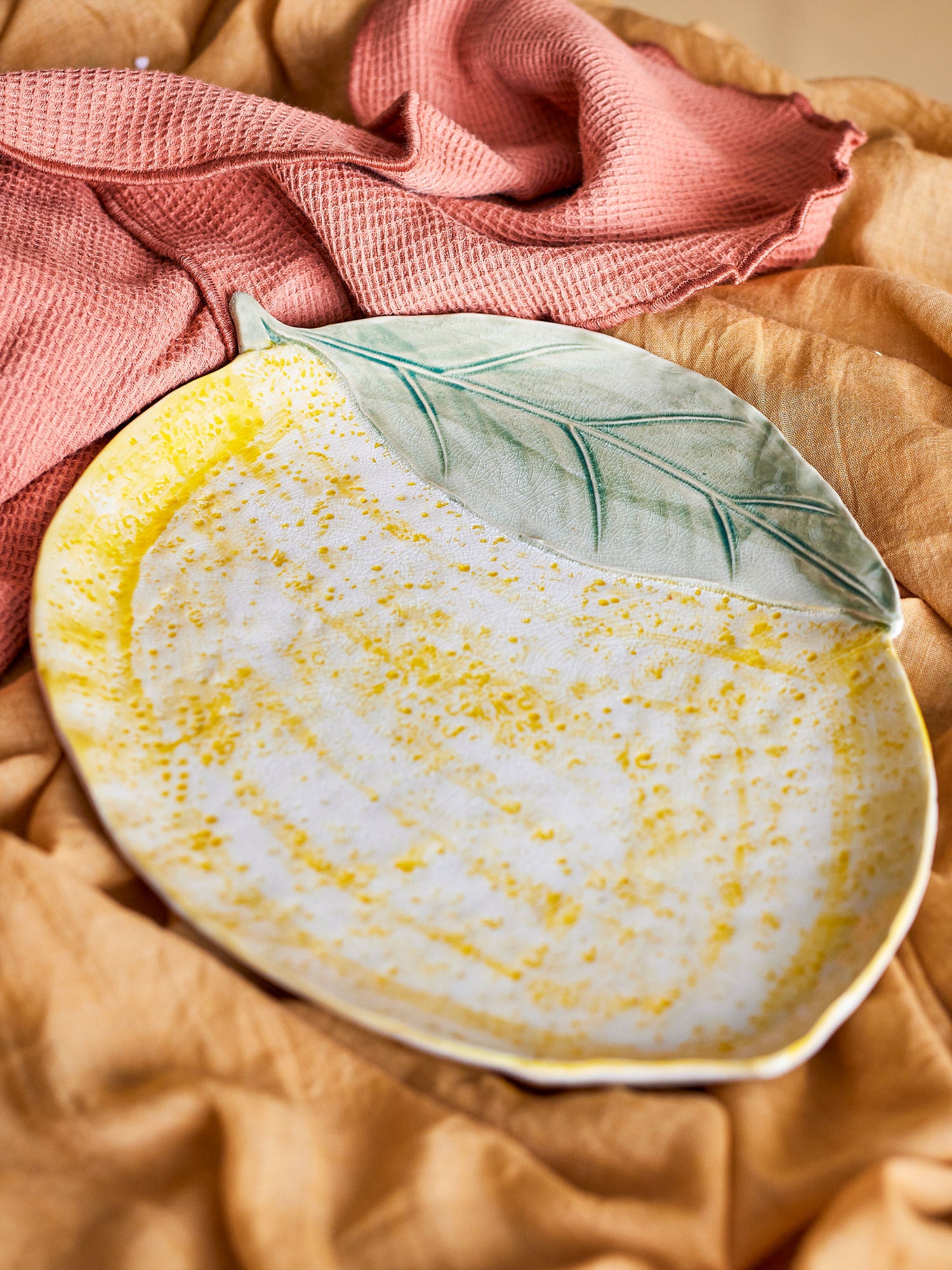 Bloomingville Serveerschaal Hadden Lemon