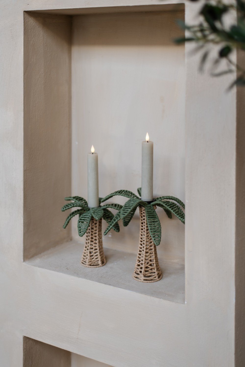 Home Society | Kandelaar Palm 25cm