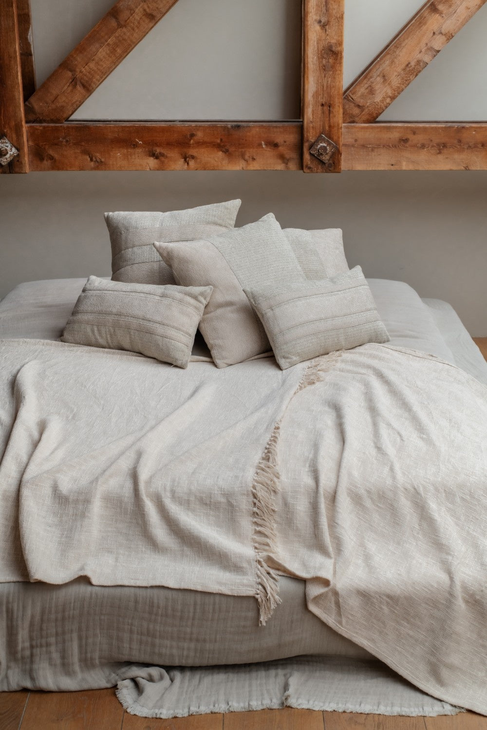 Home Society | Kussen Kayla beige 50x50cm