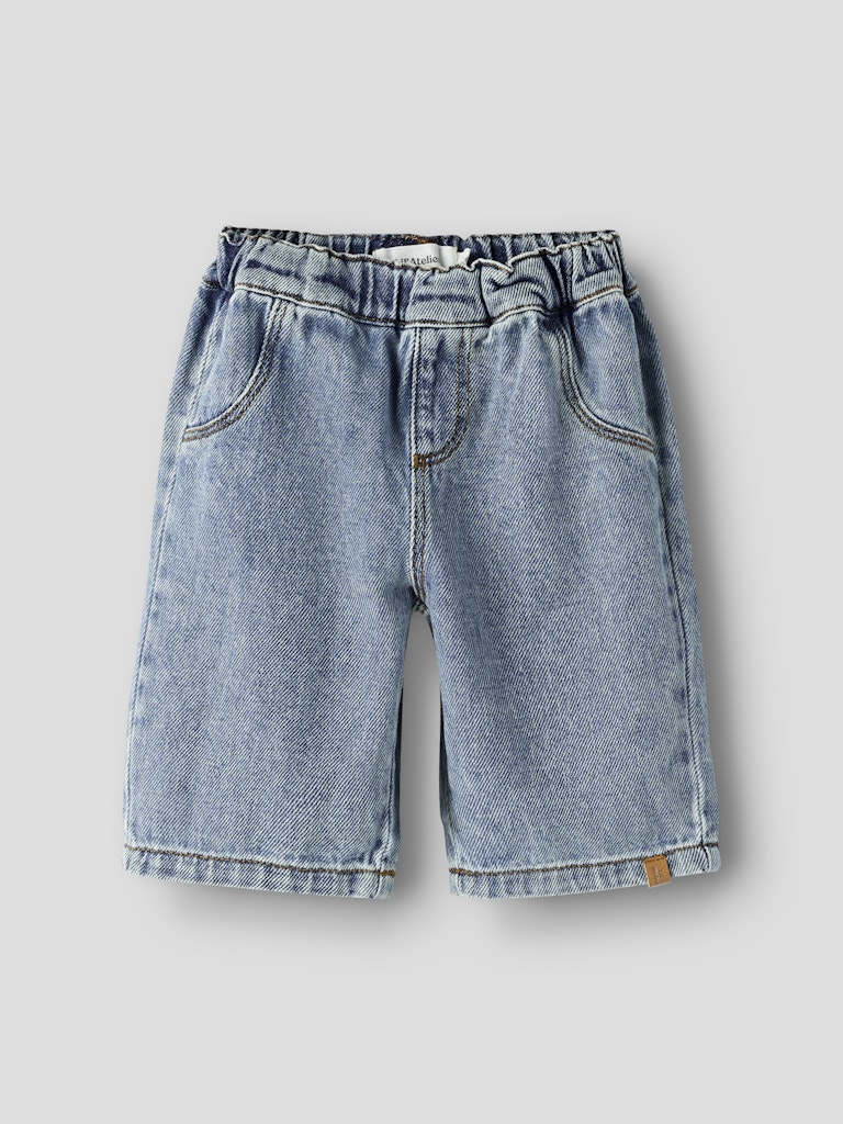 Lil Atelier | Babyspijkerbroekje Karole wide medium blue denim