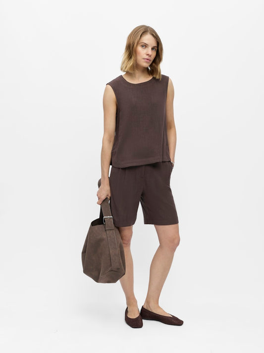 Object | Top Sanne Rosie seal brown NOOS