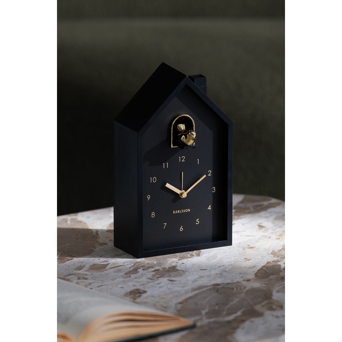 Karlsson Wekker Moderne Koekoek Oro Zwart