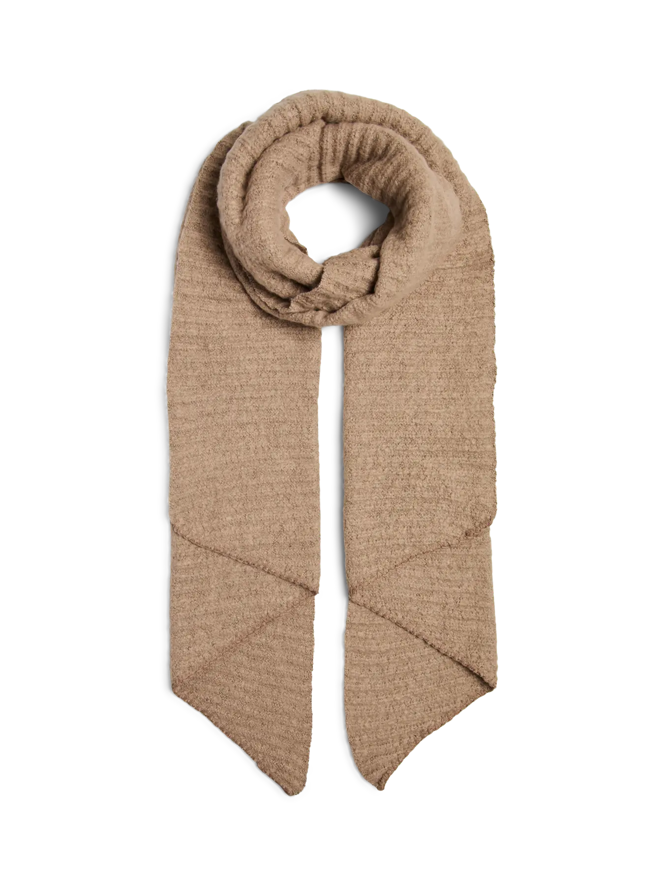 Pieces | Sjaal Pyron silver mink